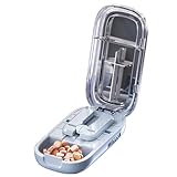 Dtaigou Pillenteiler - Tragbarer Tablettenhalter Mit Teilfunktion - Teilbar...