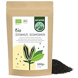 Alpi Nature Sesamkörner Schwarz BIO 500g, bio Sesam schwarz, schwarzer...