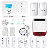 GSM/WiFi Alarmanlagen Komplettsystem, TECPEAK Alarmanlage Haus mit...