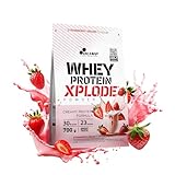Olimp Whey Protein Pulver Erdbeere - 700 g - Eiweiss Protein Pulver -...
