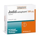 Jodid-ratiopharm 200 μg Tabletten – Zur Vorbeugung und Behandlung von...