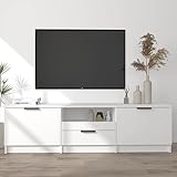 Myheimly TV Schrank Lowboard TV Möbel Fernsehschrank Fernsehtisch TV Board...