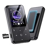 Gueray MP3 Player Bluetooth mit Clip 64GB MP3 Player mit Lautsprecher...