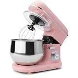 Clatronic® Küchenmaschine 1100 Watt | Knetmaschine 5L | inkl. Knethaken,...