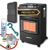 Bluecraft Gas-Ofen Heizofen in PREMIUM QUALITÄT Gasheizer Infrarot...