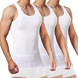 FALARY Sportunterhemden für Herren Unterhemd Herren Tank Top Herren...