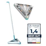 Livington Deeper Sweeper - kabelloser Akku Bodenreiniger mit 4 rotierenden...