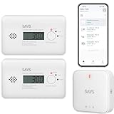 SAVS LinkSmart Intelligentes Bundle - 2 C10-W Kohlenmonoxidmelder und G10...