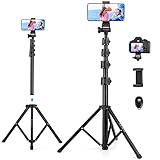 Victiv Handy Stativ Ständer, 172cm Smartphone Stative, Tripod für iPhone,...