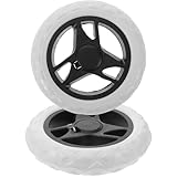 NAMOARLY 2 Stück Ersatzräder für Einkaufswagen 17cm Leichtes Kunststoff...