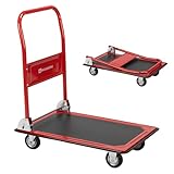 Werkzeugkönig Plattformwagen 150kg Traglast - Transportwagen klappbar -...