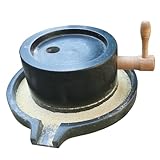 BCJMKDX Natursteinmühle, Manuelle Getreidemühle for Kaffeebohnen,...