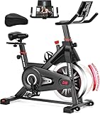 Heimtrainer Fahrrad mit Magnetischem Widerstand, DMASUN Ergometer...