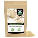 Pfeffer weiß gemahlen (250g), Weisser Pfeffer gemahlen 100% naturrein,...