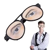 Lustige Brillen, Streich Brillen Spielzeug Lustige Augen Brille, Männlich...