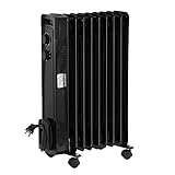 STAHLMANN Ölradiator ZR17 2000 Watt – Elektroheizung Energiesparend bis...