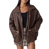 Autumn Und Winterjacke Baseball Jacke Damen Blumenmuster Übergangsjacke...