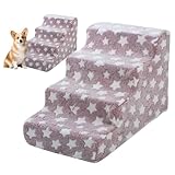 Hundetreppe – Welpensofa Rampz waschbare rutschfeste Leiter |...