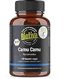 Biotiva Camu Camu Bio Kapseln 150 Stück - 700mg - enthält natürliches...