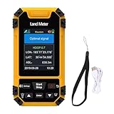 Tragbares GPS-Vermessungsgerät, 2,4-Zoll-Farbdisplay,...