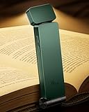 86lux Leselampe Buch Klemme，Wiederaufladbare Buchlampe zum Lesen im...
