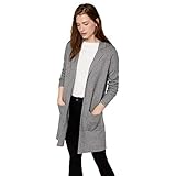 VERO MODA Damen VMTASTY FULLNEEDLE LS New Coatigan 10215659, Medium Grey...