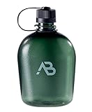 A.Blöchl Feldflasche US GEN II 1 Liter in tranparenten Design (21 x 12 x...