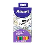 Pelikan Fineliner 96 sortiert im 10er-Etui