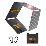 FlexSolar Tragbares faltbares Solarpanel mit 30 W QC3.0 18 W USB-A USB-C...