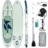 FunWater Aufblasbares Stand Up Paddle Board Surfbrett SUP Komplettes...