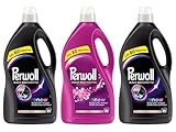 PERWOLL Flüssig-Set 3x 80 Waschladungen (240WL) 2x Black & 1x Color...