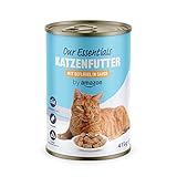 by Amazon Katzen Nassfutter Häppchen mit Geflügel in Sauce, 415g,...