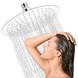 24,5 cm Duschkopf Regendusche Duschkopf Regenduschkopf Edelstahl Fester...
