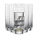 SCHOTT ZWIESEL Longdrinkglas Simple (6er-Set), geradlinige Trinkgläser...