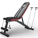 FLYBIRD Verstellbare Utility Gewicht Bank für Home Gym Ganzkörper-Workout...