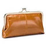 Karoukee Echtleder Große Geldbörse für Frauen, Vintage Damen...