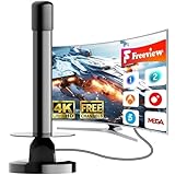 2025 Upgraded Indoor TV Antenne für Freeview HD - 450+ Meilen lange...