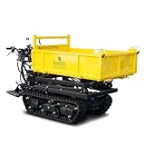 BAMATO Mini Raupendumper MTR-1000PROL mit Liftfunktion | 1000kg Zuladung |...