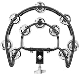 Socobeta Hallo Hut Tambourin 40 Bells Musikinstrument Percussion Accessoire...
