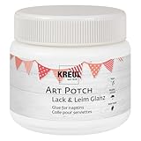 KREUL 49151 - Art Potch Lack und Leim transparent glänzend, 150 ml,...