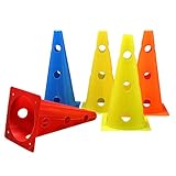Toddmomy 5 Stück Fußball-trainingsschild-Eimer Kleine Ausbildung Bunt...
