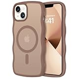 Telaso Schutzhülle für iPhone 13/14, kompatibel mit MagSafe, gewellte...