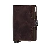 Secrid Kartenetui Twinwallet mit RFID-Schutz in der Farbe Chocolate,...