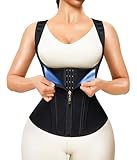 Junlan Taillentrainer für Damen – Saunaanzug Schweißweste für Training