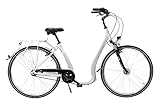 28 Zoll Alu Fahrrad City Bike Damen 7 Gang Nabenschaltung Tiefeinsteiger...