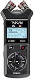 Tascam DR-07XP - Portabler 2 Kanal Recorder mit 32-Bit-Float-Auflösung und...