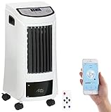 Sichler Haushaltsgeräte Kühlgerät: 3in1-WLAN-Luftkühler, Luftbefeuchter...
