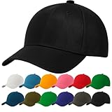 4sold Baseball Cap Baumwolle, Unisex Baseballkappe Herren Damen,...