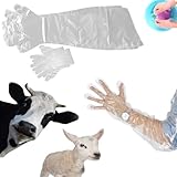 BAOSROY Veterinär Handschuh,Handschuhe Lang,Veterinärhandschuhe Extra...
