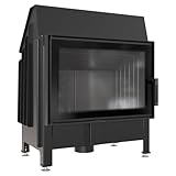 KRATKI Kamineinsatz ZIBI Deco 11 kW Kaminkassette - Holzkamin - 2.BImSchV...